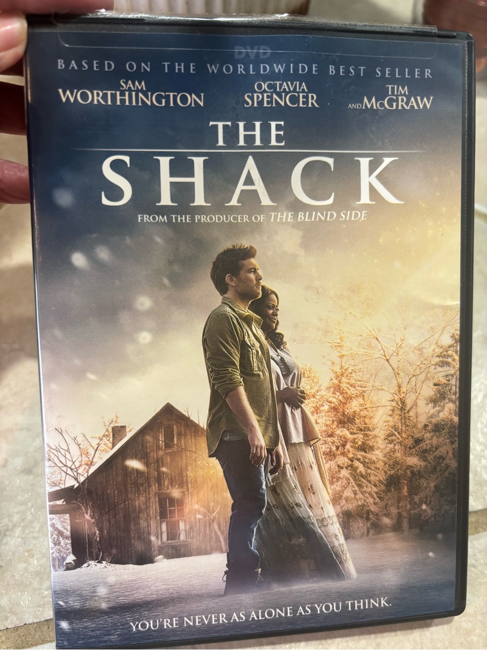 The Shack DVD - Blue and Warm Tones